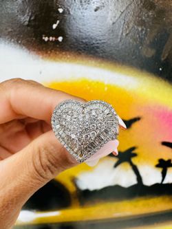 14k Heart Ring