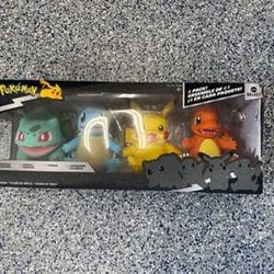 Pokemon Vinyl 8" Figure 4-pack - New In Box!