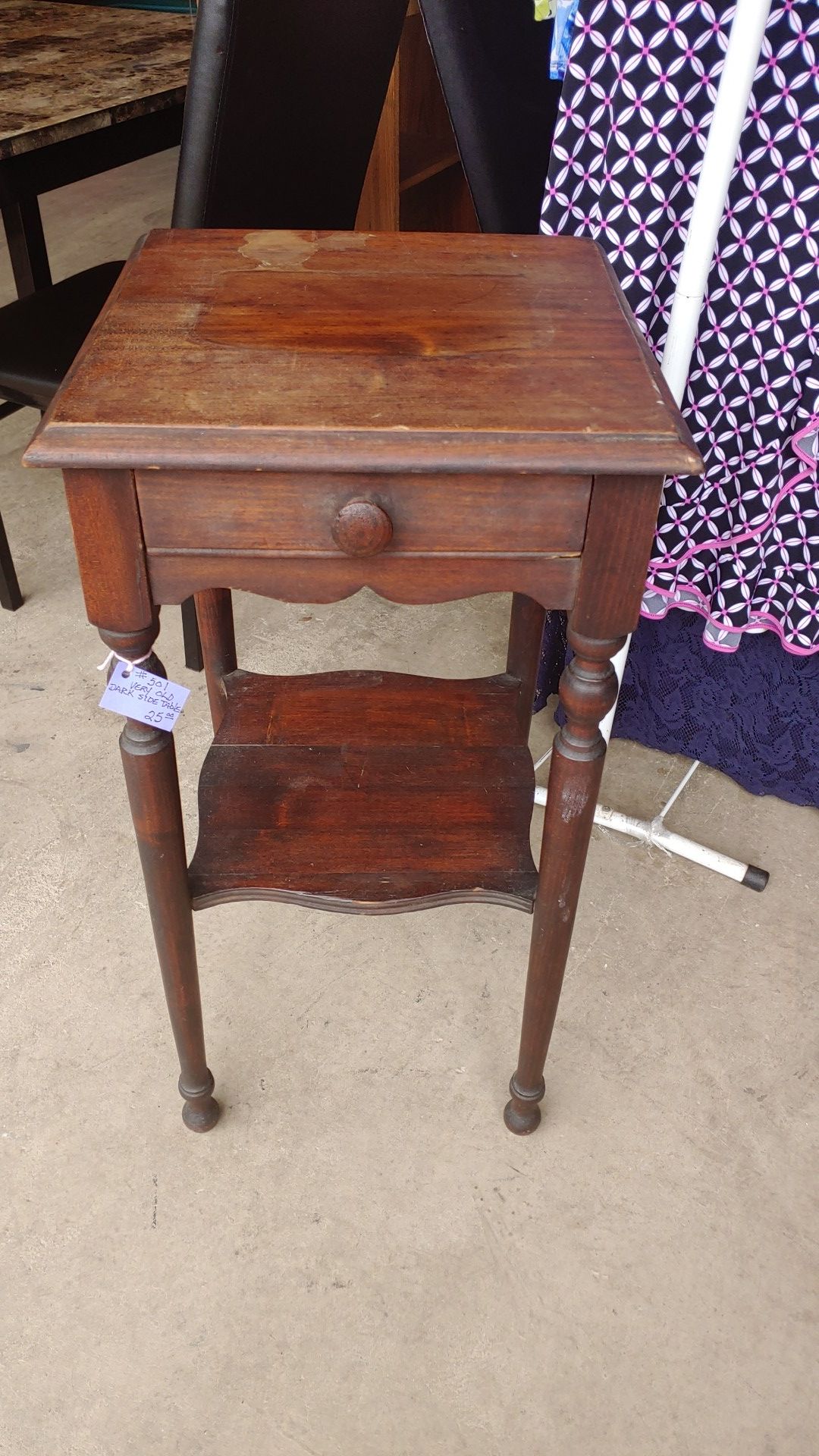 Very old Dark Side table