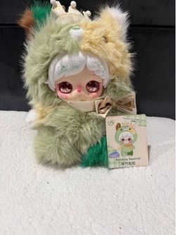 400% ZhiZhi PKiezoey Series Plush Blind Box - Bamboo Squirrel