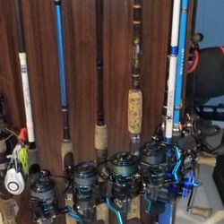 Fishing Rods And Reels 