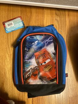 Cars lunch bag back 