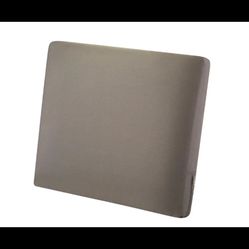 Ravenna 21" W x 20" L x 4" Thick, Dark Taupe Outdoor Lounge Chair Back Cushion