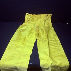 Neese Mens Police Duty Waterproof Rain Pant (Size Large) Adjustable Safety 475PT