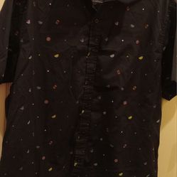 Mens Taco Bell Dress Shirt 