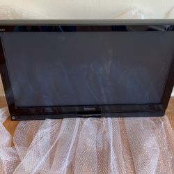 TV And 2 Large Costco Bins