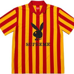 Supreme x Playboy Soccer Jersey