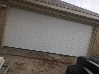 New garage door