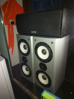 From speakers and center onkyo