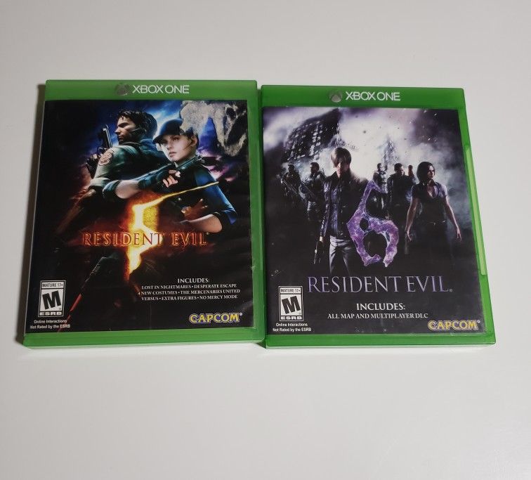 Resident Evil 5 & 6 Xbox One