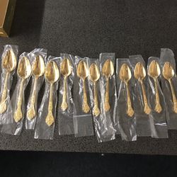 Gold Plated Utensils
