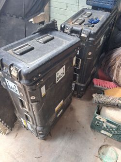 Heavy duty pelican storage boxes