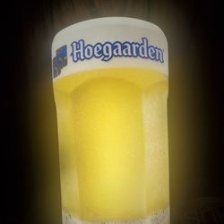 Hoegaarden Beer Sign