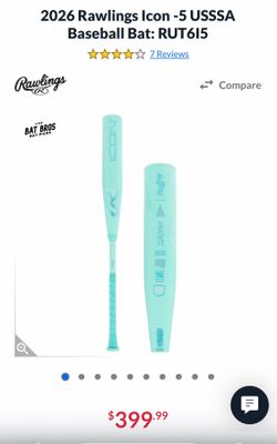 2026 Rawlings Icon -5 USSSA Baseball Bat