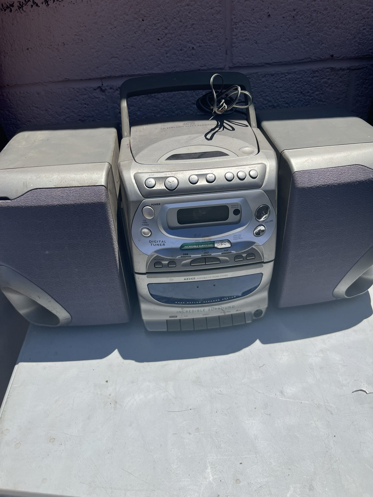RADIOS AND SPEAKERS