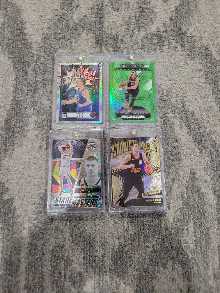 Nikola Jokic Basketball Card Lot/ Look At Description