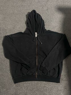 BDG Black Zip-Up Hoodie