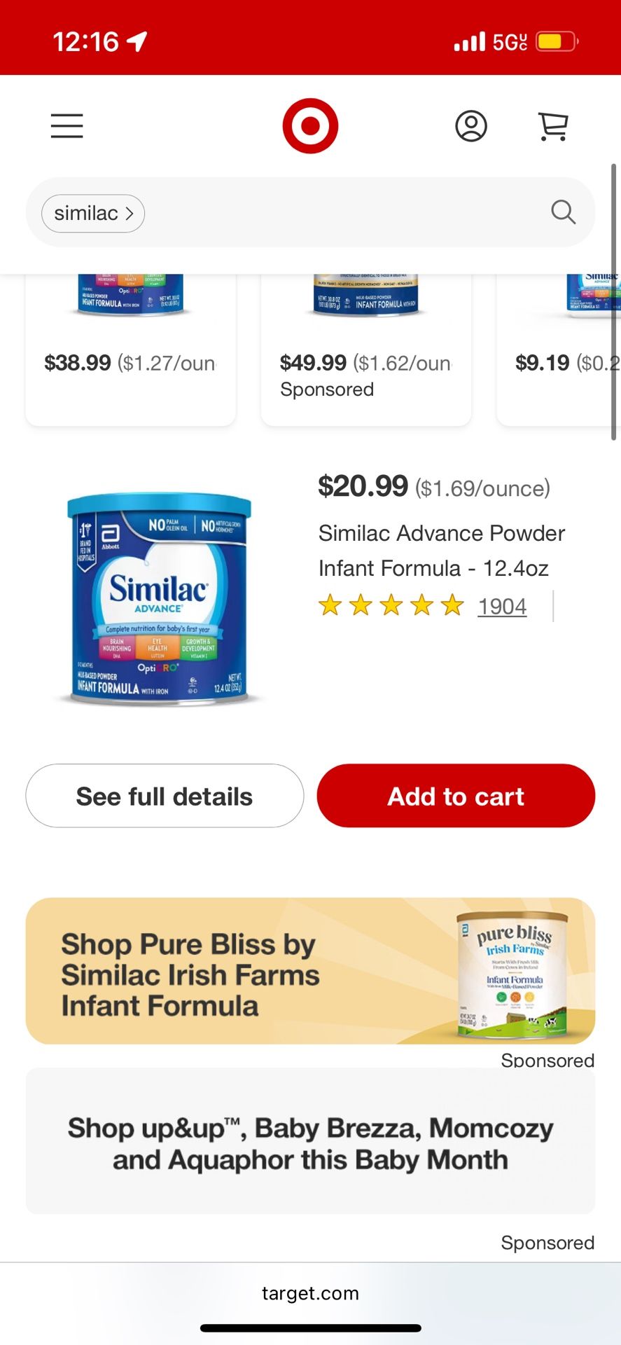 Formula Similac