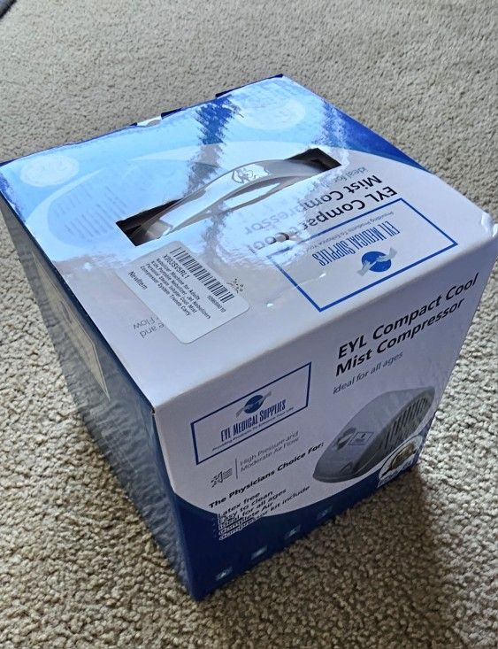Personal Cool Mist Compressor with TWO Kits