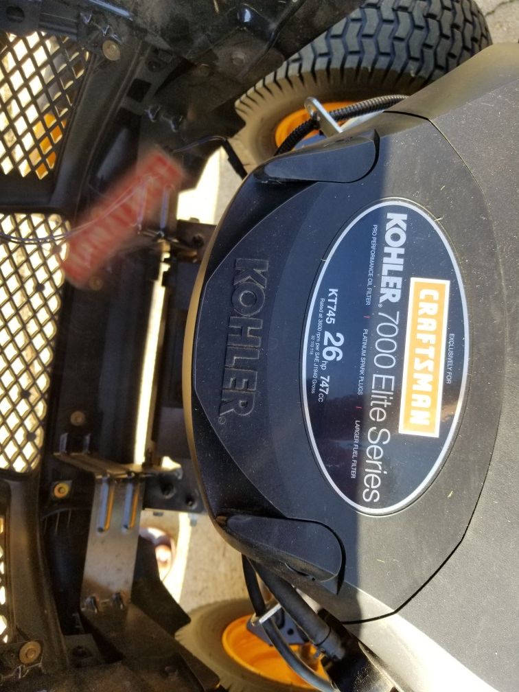 Craftsman Pro Series 7400 26HP 54" Deck w/28hrs for Sale in Virginia