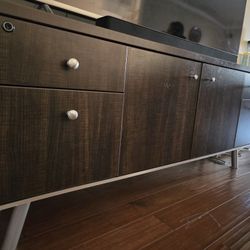 solid wood TV stand