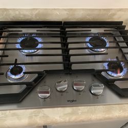 Whirlpool Gas Stove 30 Inches 