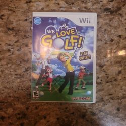 Nintendo Wii We Love Golf Game