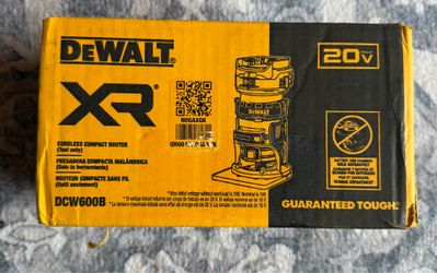 Shop DEWALT 20V MAX XR Cordless Brushless Fixed Base Compact Router (Tool Only) * **** (1495)