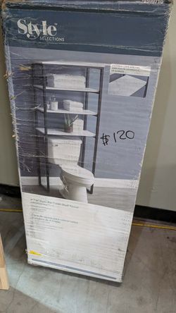 4 Tier Over the Toilet Shelf Tower