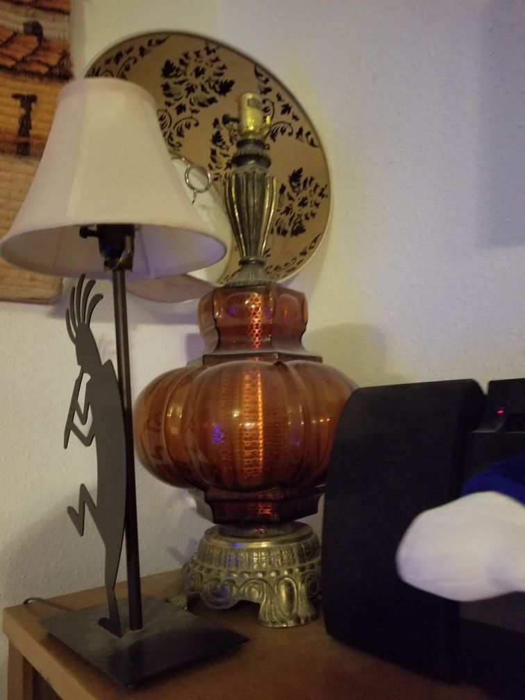 antique/vintage lamps