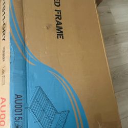 Twin bed frame unboxed