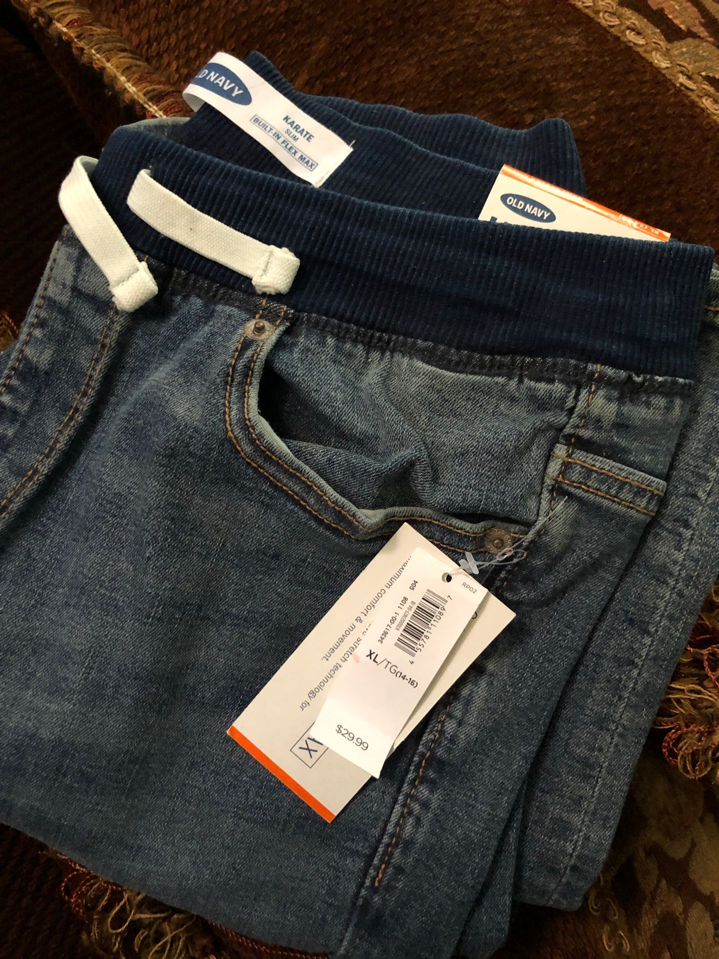 Old Navy Jeans Boys Brand New Size 14-16
