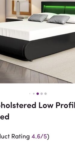 Sale Queen Led BedFrame Wits Slats