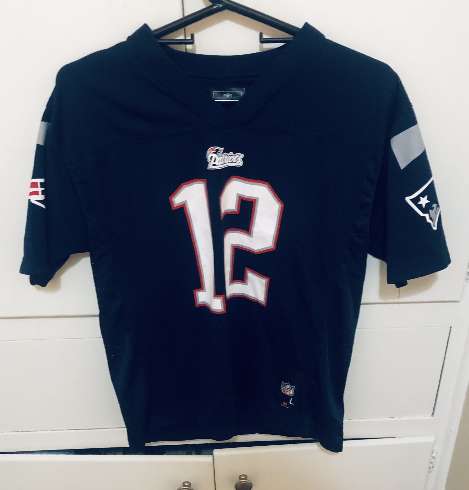 Tom Brady BOYS Size Large 14/16 Jersey