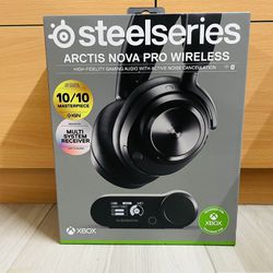 SteelSeries - Arctis Nova Pro Wireless Multi Gaming HeadSet For ( Xbox , PS5/4 , PC , Switch , Mac ) Black ( Brand New )