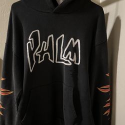 Palm angels fire hoodie hotsell