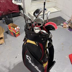 TaylorMade Bag And Clubs