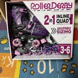 Roller Derby Roller Blades New