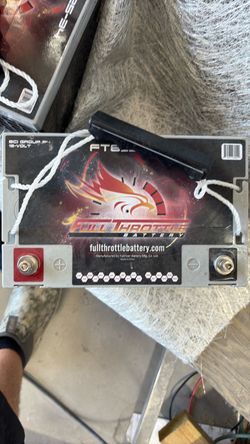 New full throttle 12 volt bci group 34 battery