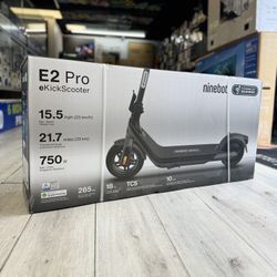 Ninebot KickScooter E2 Pro (Take It Home In Payment/ llévatelo a casa en pagos) 