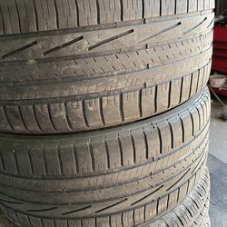 2 USED 245 45 R 20 Goodyear All Season tires for $80 installed and balance.   245 45 20 245 45 R 20 24545R20 245/45/20 245/45/R20   AIl NEW tir