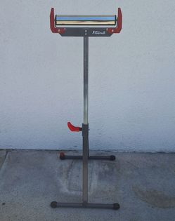 Folding Roller Stand 250 LBS Height Adjustable Roller Support Stand 28-43.5 Inch, Heavy Duty Load Capacity, Outfeed Woodworking (1)

Open box 📦
