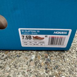 Brand New Hoka Women’s Clifton 10 – Size 7.5B (Never Worn)