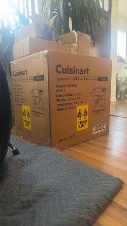 Cuisinart espresso bar grind and brew espresso machine brand new in box