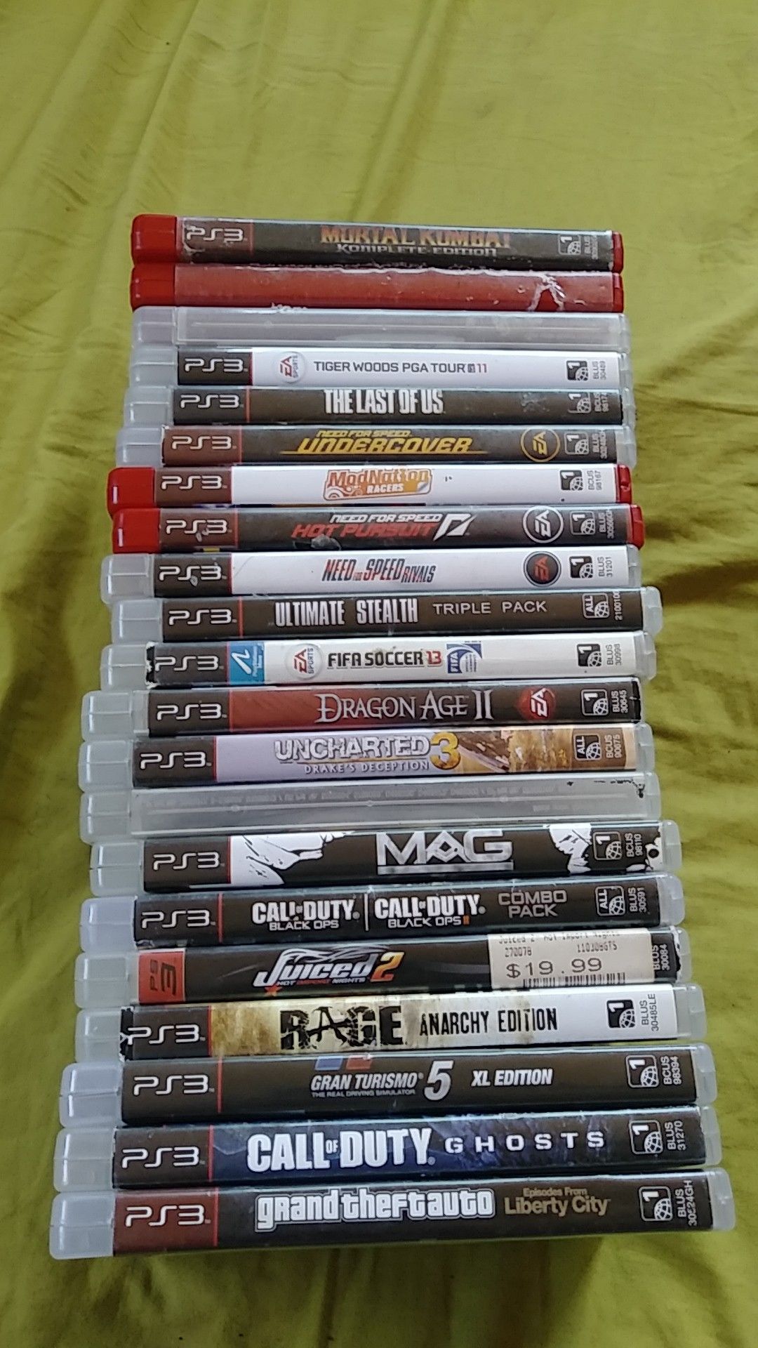 Over 30 PS3 Games