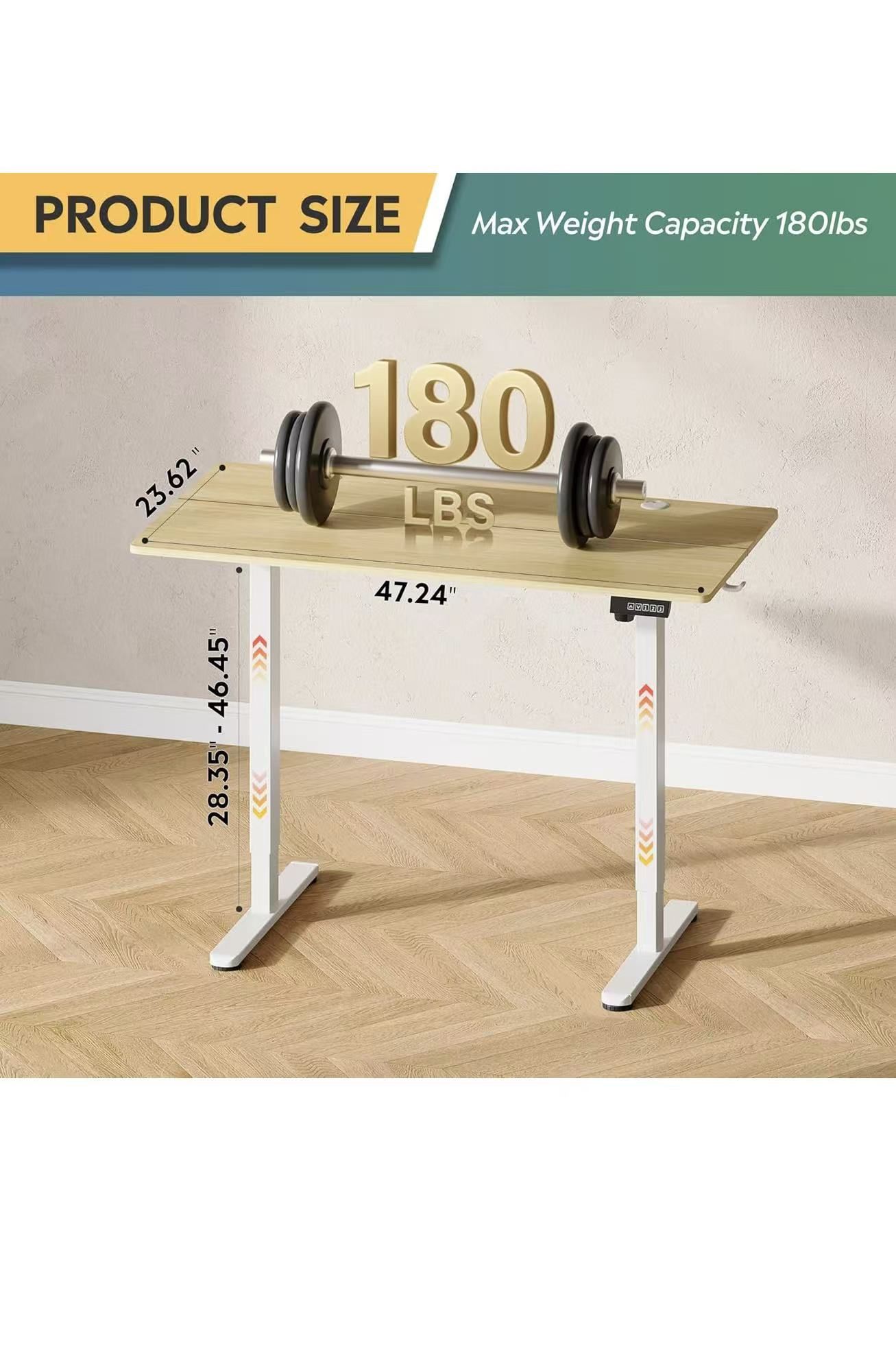 48 Inch Electric Standing Desk