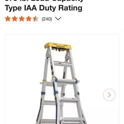 Ladder Werner Multi position Ladder