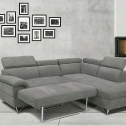 Justin Gray Fabric Sleeper Sofa

