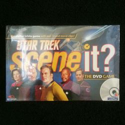 *MATTEL Gamez / Star Trek Scene it? / The DVD Game /  (NEW) /  Ck My OFFER'z... ¡!*