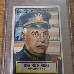 John Phillip Sousa Composer Vintage Non Sport Card